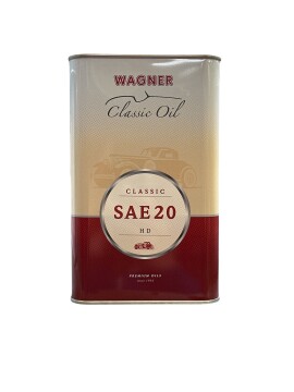Motorenöl (4 Takt) Wagner (SAE 20) Oldtimer Classic Oil HD (Einbereich) hochlegiert (1,00 Liter)