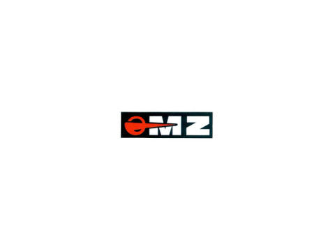 Aufkleber / Emblem / Schriftzug "MZ Logo" schwarz MZ