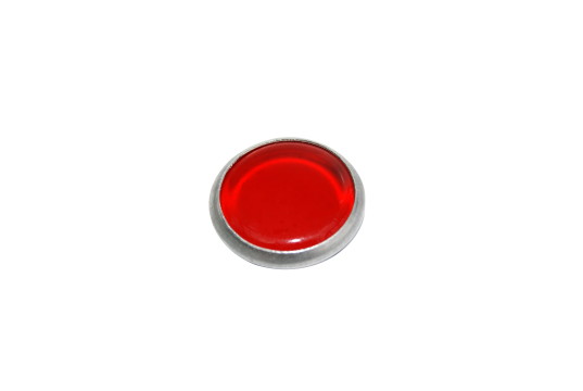 Kontrollglas IFA/FER (D=16,00mm) rot (Alu Fassung)