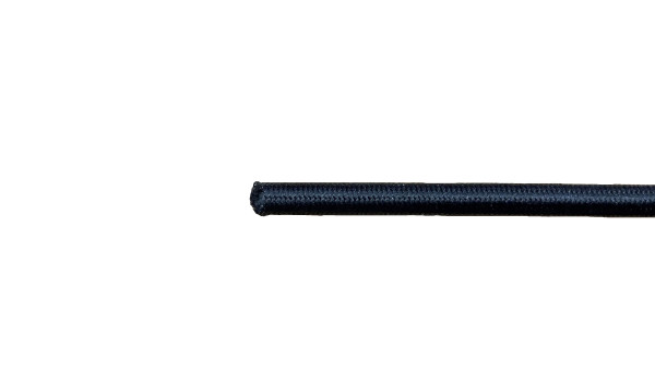 Bowdenzughülle stoffummantelt schwarz – für 2,5 mm Seil