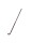 Speiche M4 (L=142,00mm) (107°) (Kleeblatt) glatt, vernickelt BMW R11, R16