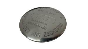 Tankdeckel Ø 60 mm „100 Jahre MZ“...