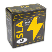 Vliesbatterie 12V 5,0Ah wartungsfrei – LB5-3...