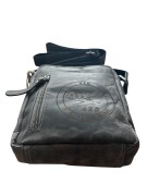 Herren Tasche (Echtleder) "VEB AWO 425 Simson Suhl" Gravur