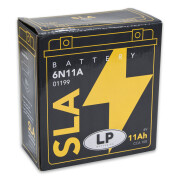 Vliesbatterie 6V 11,0Ah AGM wartungsfrei – 6N11A...