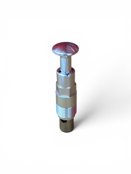 Kaltstarthebel / Starterhebel / Choke (Montage am Vergaser M14x1,00mm) Aluminim poliert S50, S51, S70, S53, S83, MZ TS, ETZ