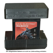 Batteriegehäuse / Adapterplatte für Vliesbatterie 12V 4,5Ah ETZ125, ETZ150, ETZ250, ETZ251, ETZ301