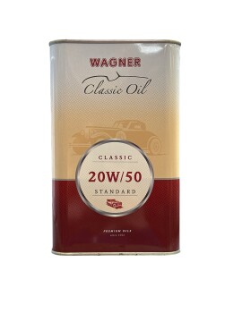 Motorenöl (4 Takt) Wagner (SAE 20W/50) Oldtimer Classic Oil Standard (Mehrbereich) hochlegiert (1,00 Liter)
