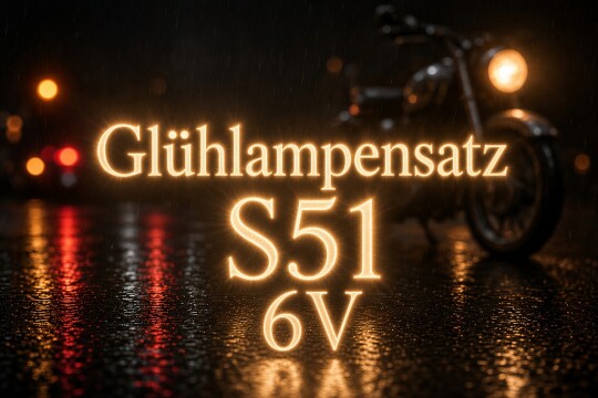 Glühlampensatz 6V original S51 Unterbrecher (9 teilig)