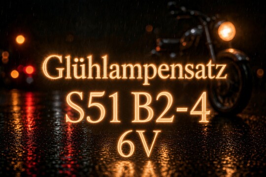 Glühlampensatz 6V original S51 B2-4 Elektronik (10 teilig)