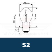 Glühlampensatz 6V original S51 B2-4 Elektronik (10 teilig)