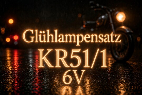 Glühlampensatz 6V original KR51/1 Unterbrecher (kleine Lampenfassung) (8 teilig)