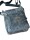 Herren Tasche (Echtleder) "MZ Wappen" Gravur – grau