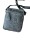 Herren Tasche (Echtleder) "MZ Wappen" Gravur – grau