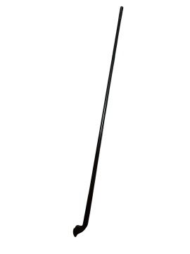 Speiche Vorderrad M4 (L=220,00mm) (112°) (Kleeblatt) glatt, schwarz-chrom BMW R35, R11
