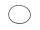 O-Ring (80,00 x 2,00mm) für Tachometer (zwischen Tacho und Lampe) Gummi EMW R35/2, R35/3