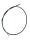 Handbremsbowdenzug (ohne Stellschraube) schwarz (original BMW) BMW R20, R23