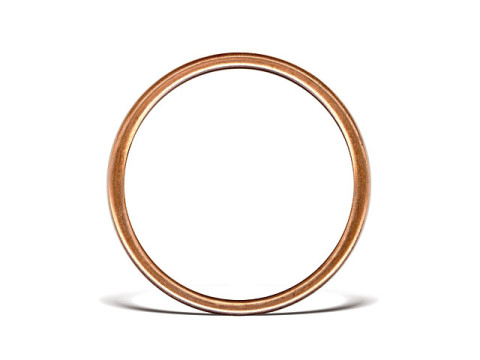 Krümmerdichtung / Fülldichtring (D=38,00 / 44,00mm) Kupfer BMW R3, R4, R35, R12
