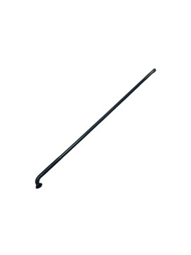 Speiche Hinterrad M4 (L=167,00mm) (88°) (Kleeblatt) eindickend, schwarz-chrom BMW R2, R3, R4