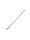 Speiche Hinterrad M4 (L=218,00mm) (110°) (Kleeblatt) eindickend, chrom BMW R4/5, R3, R35