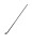 Speiche Hinterrad M4 (L=218,00mm) (110°) (Kleeblatt) eindickend, schwarz-chrom BMW R3, R4/5, R35